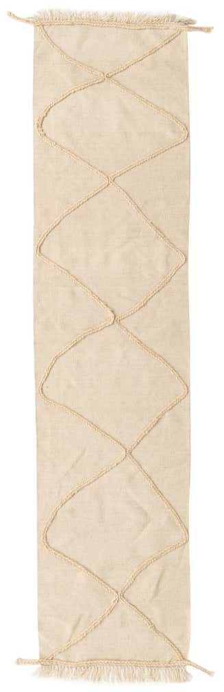 2' 5 x 10' Hand Knotted Moroccan Wool Runner Rug