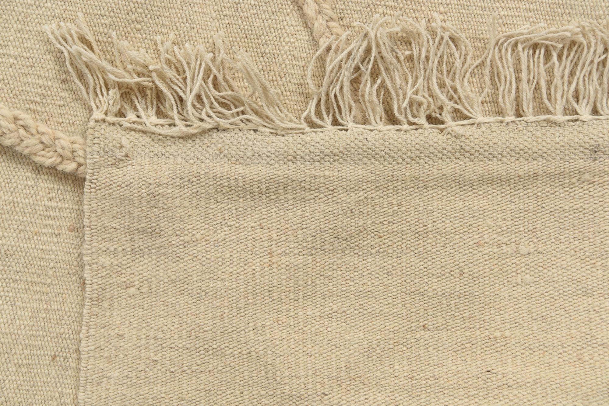 2' 6 x 8' 5 Hand Knotted Moroccan Wool Runner Rug