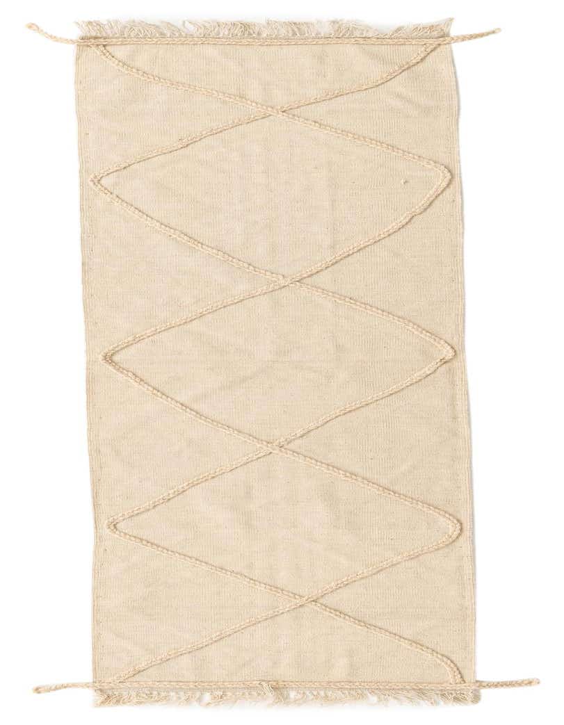 2' 6 x 8' 5 Hand Knotted Moroccan Wool Runner Rug