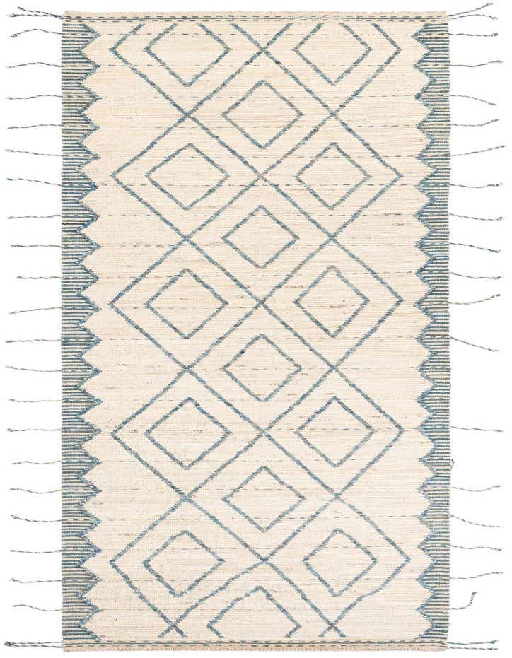 3' 7 x 12' 9 Hand Knotted Moroccan Wool Runner Rug