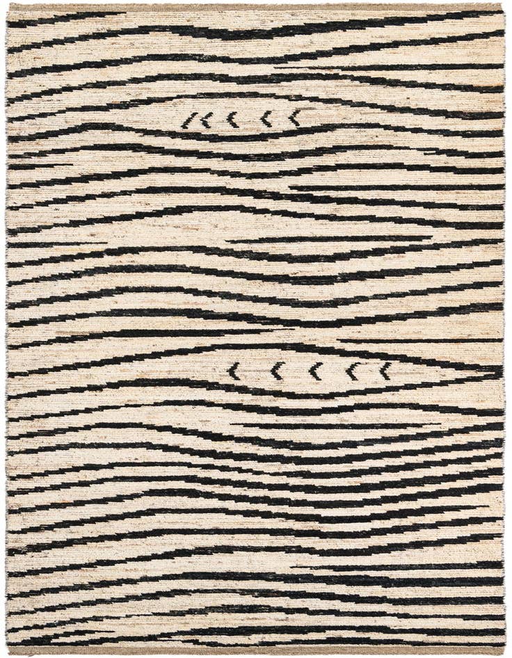 Detail image of 5' x 13' 8 Hand Knotted Moroccan Wool Runner Rug