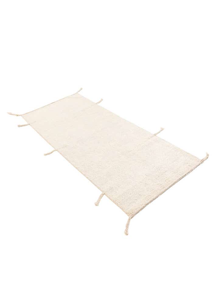 2' 5 x 6' 1 Hand Knotted Moroccan Wool Runner Rug