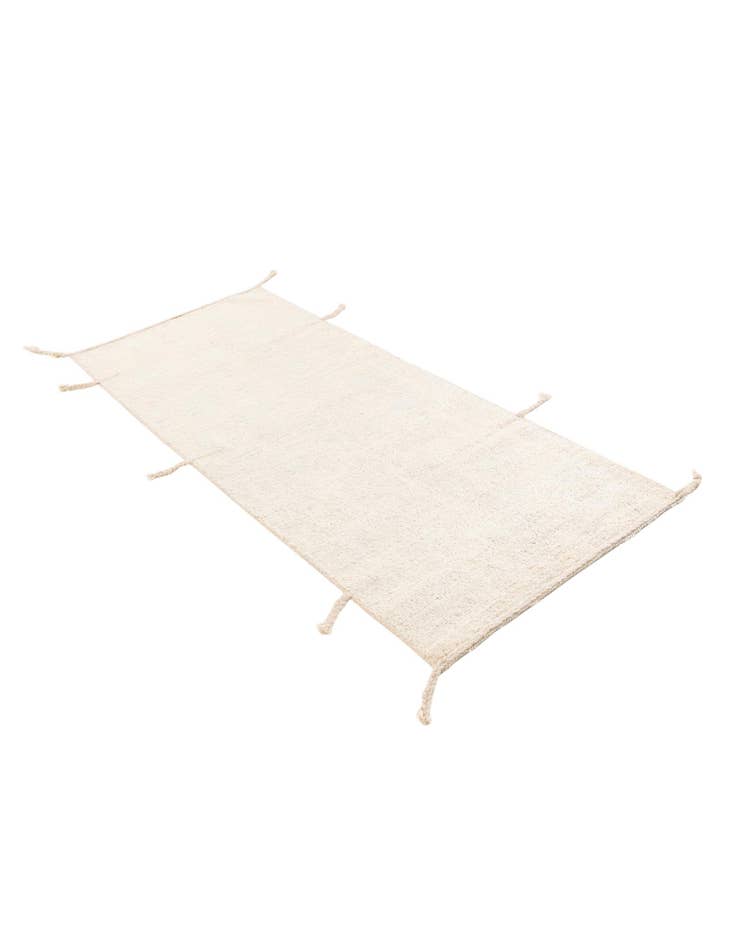 Detail image of 2' 5 x 6' 1 Hand Knotted Moroccan Wool Runner Rug