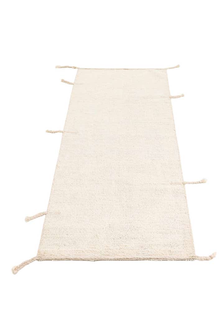 2' 5 x 6' 1 Hand Knotted Moroccan Wool Runner Rug