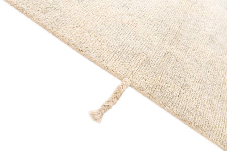 Detail image of 2' 5 x 6' 1 Hand Knotted Moroccan Wool Runner Rug