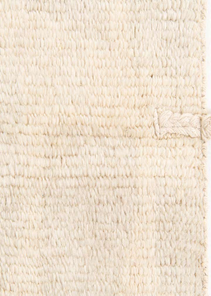 2' 5 x 6' 1 Hand Knotted Moroccan Wool Runner Rug