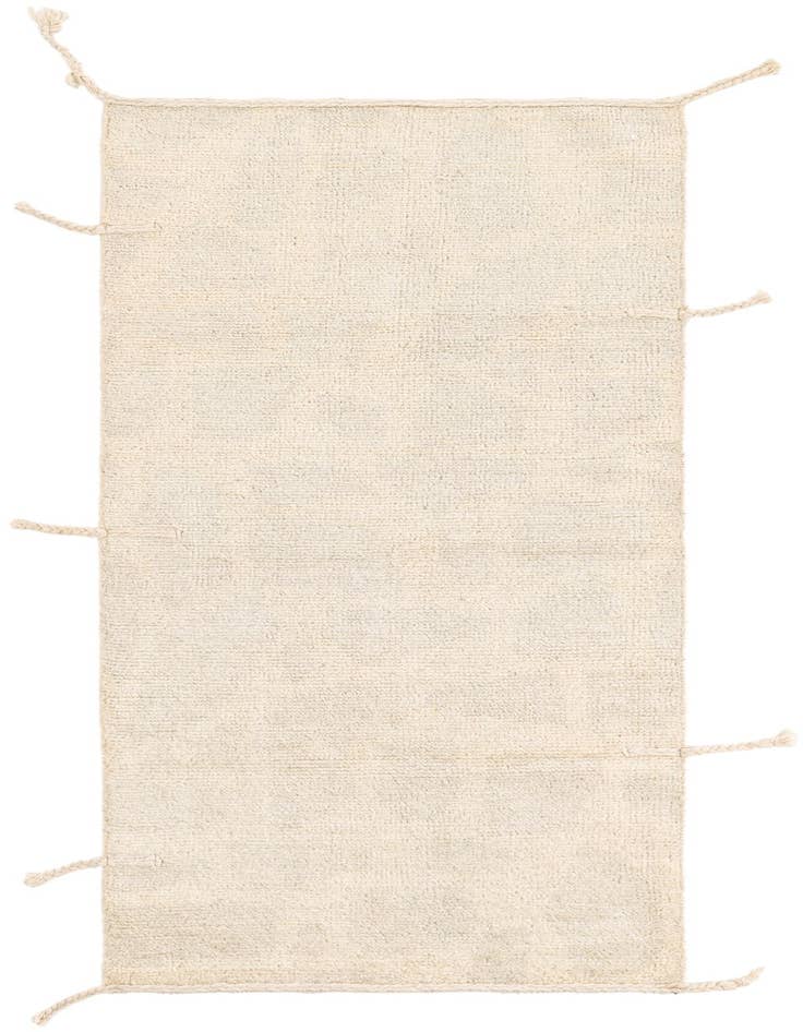 Detail image of 2' 5 x 6' 1 Hand Knotted Moroccan Wool Runner Rug