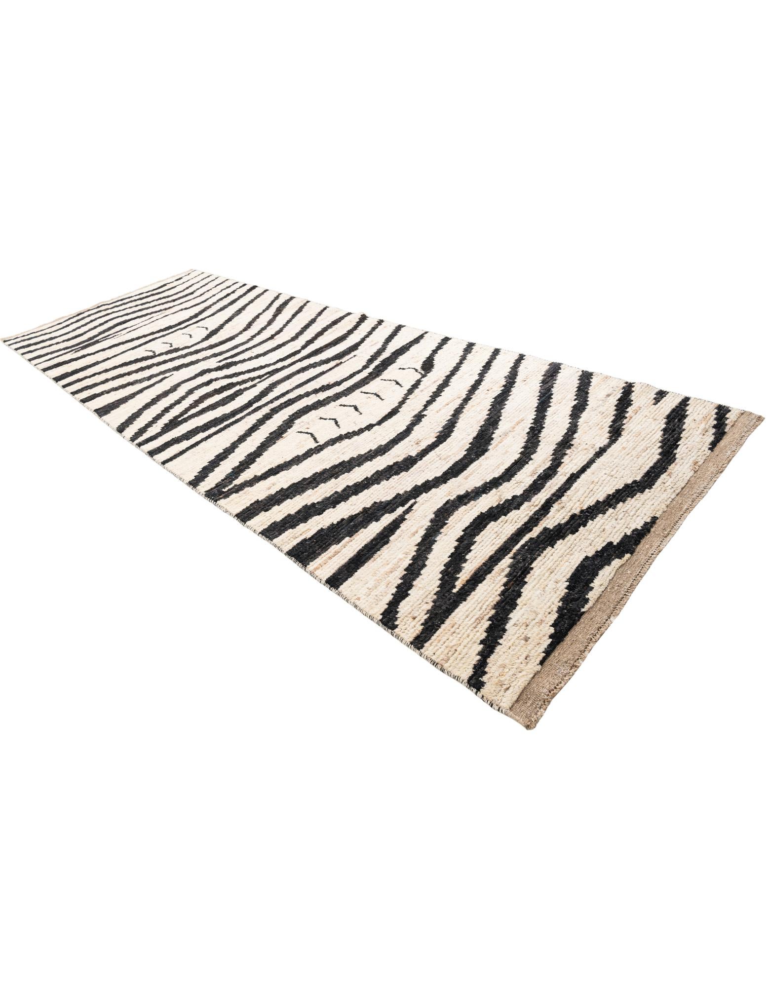 5' x 14' Hand Knotted Moroccan Wool Runner Rug