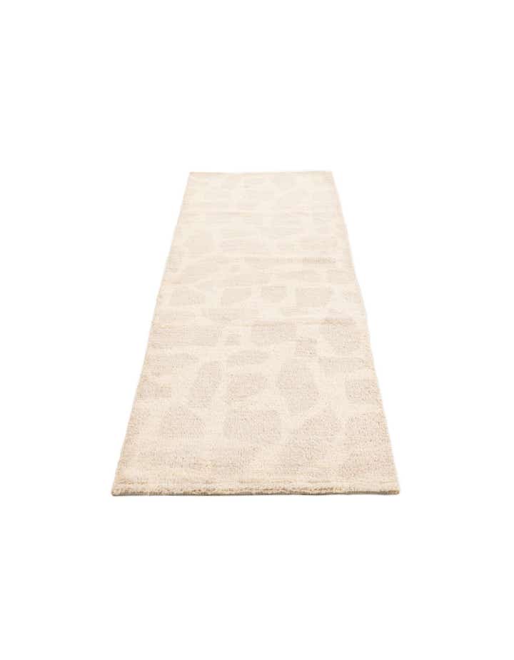 2' 7 x 8' Hand Knotted Moroccan Wool Runner Rug