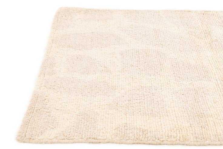 Detail image of 2' 7 x 8' Hand Knotted Moroccan Wool Runner Rug