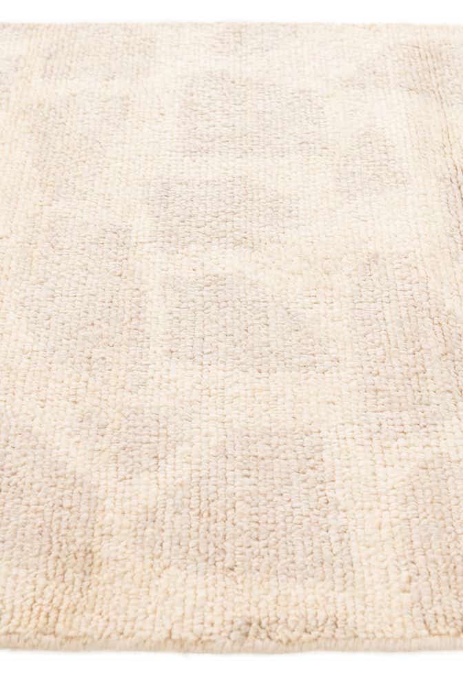 2' 7 x 8' Hand Knotted Moroccan Wool Runner Rug