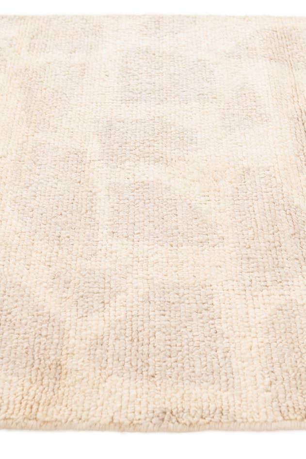 Detail image of 2' 7 x 8' Hand Knotted Moroccan Wool Runner Rug