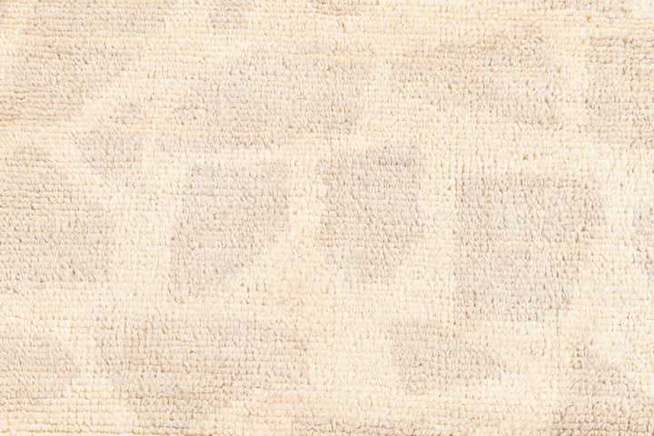 2' 7 x 8' Hand Knotted Moroccan Wool Runner Rug