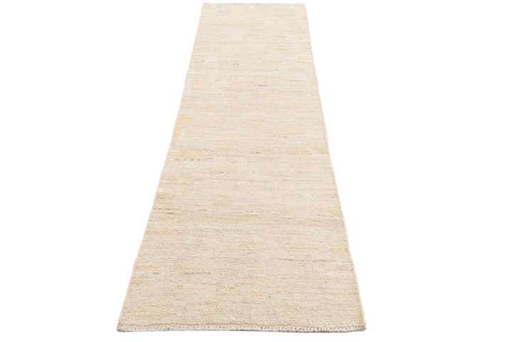2' 5 x 10' 3 Hand Knotted Moroccan Wool Runner Rug