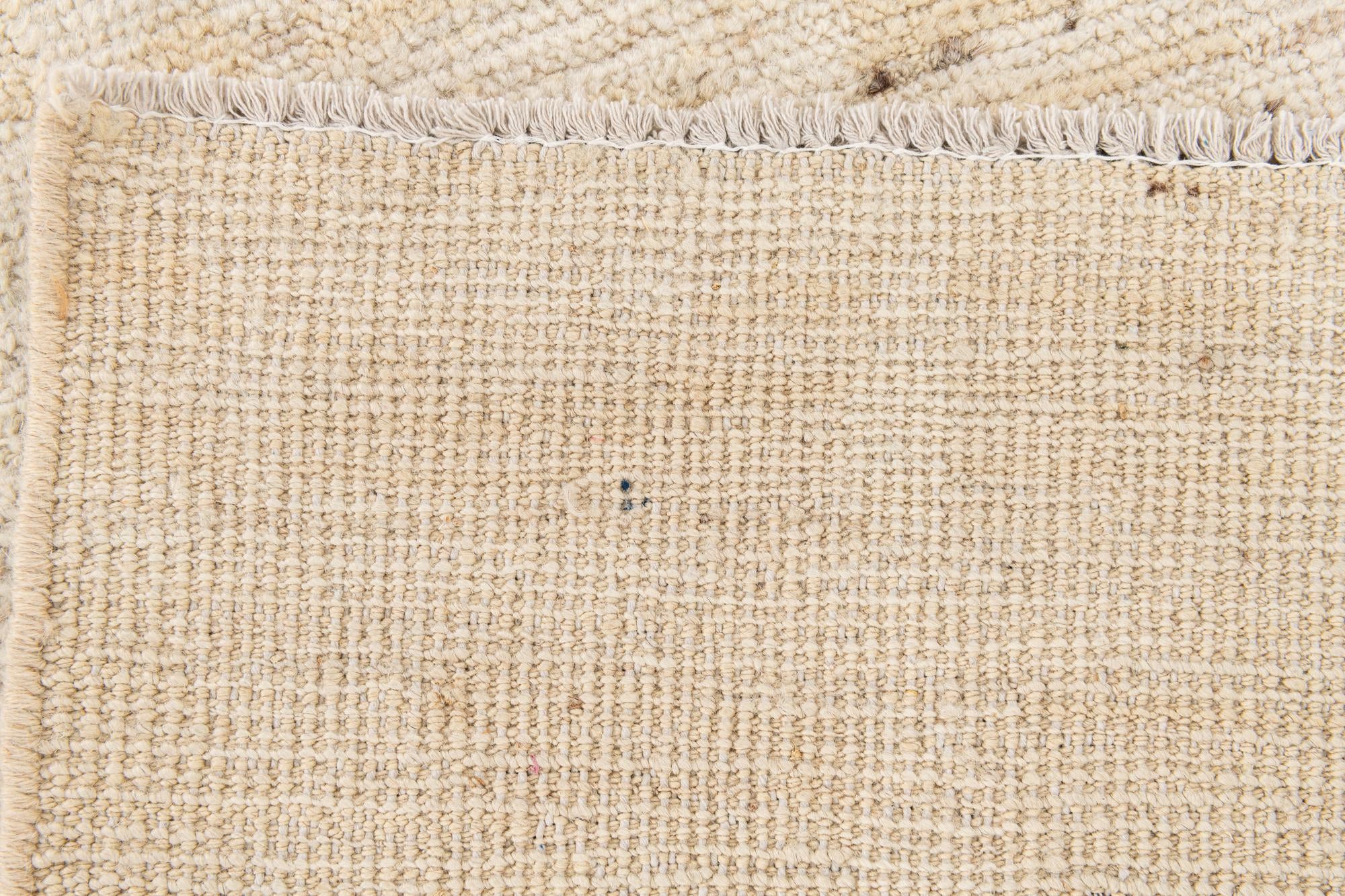 2' 5 x 10' 3 Hand Knotted Moroccan Wool Runner Rug