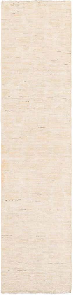 2' 5 x 10' 3 Hand Knotted Moroccan Wool Runner Rug