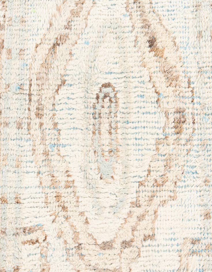 Detail image of 2' 9 x 8' Hand Knotted Moroccan Wool Runner Rug