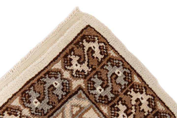 3' 1 x 6' 9 Hand Knotted Moroccan Wool Runner Rug