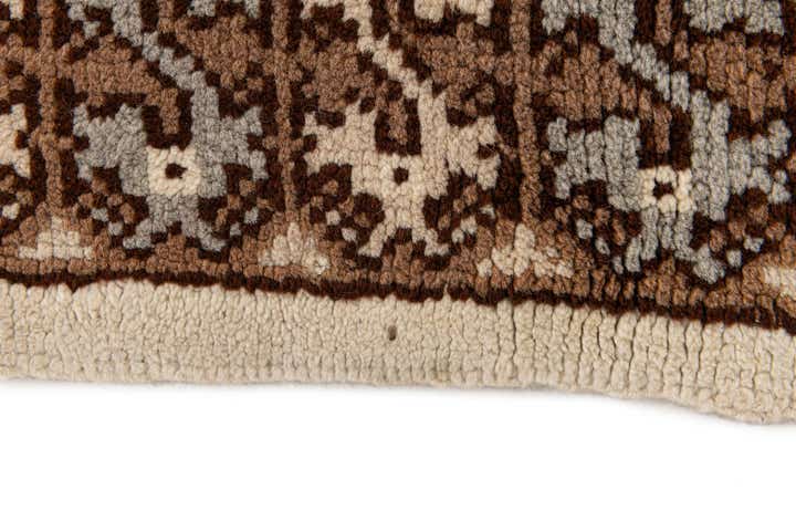 3' 1 x 6' 9 Hand Knotted Moroccan Wool Runner Rug