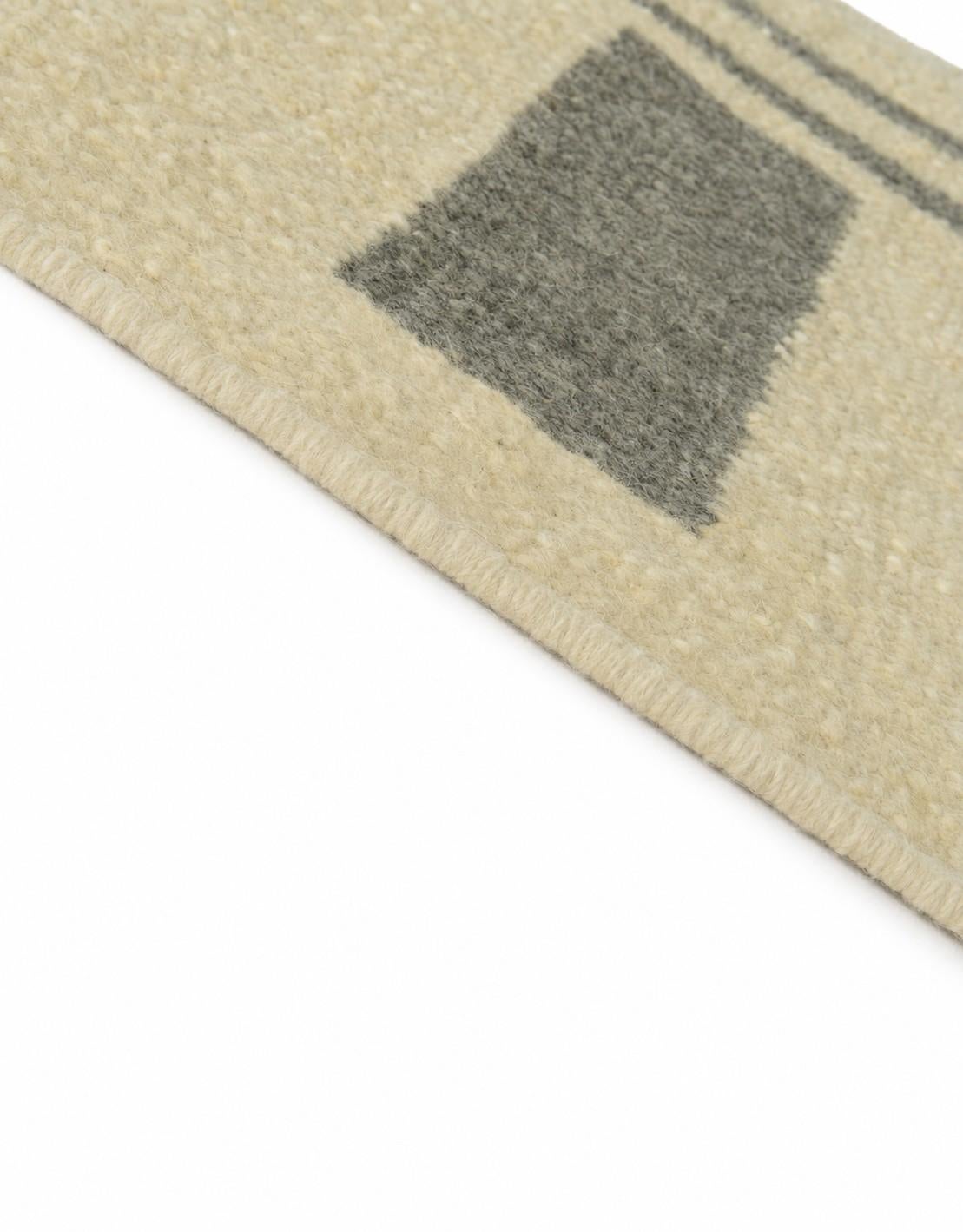 Detail image 8 of 12: 3' x 8' 2 Hand Knotted Moroccan Wool Runner Rug