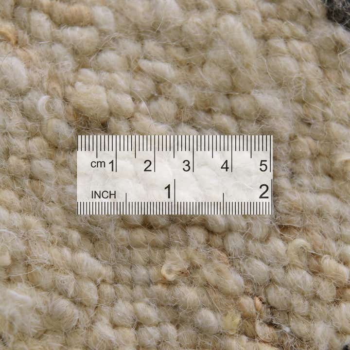 3' x 8' 2 Hand Knotted Moroccan Wool Runner Rug