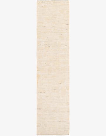 2' 5 x 10' 3 Hand Knotted Moroccan Wool Runner Rug