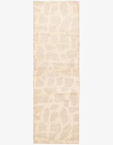 2' 7 x 8' Hand Knotted Moroccan Wool Runner Rug