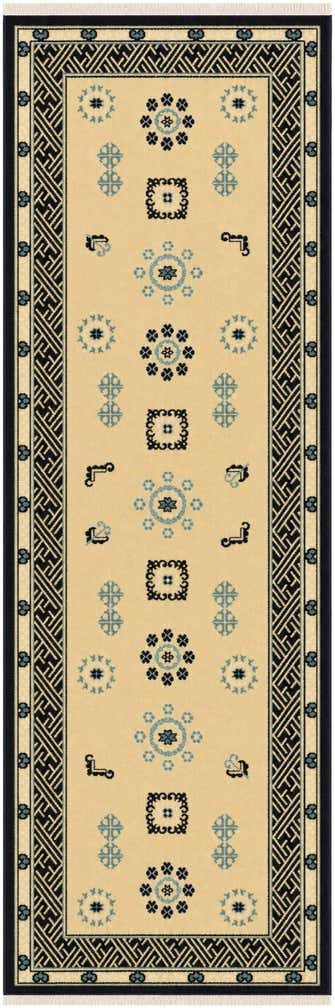 2' x 6' Nain Design Runner Rug