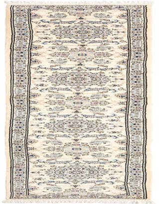 Detail image of 2' x 11' 10 Nain Wool Runner Rug