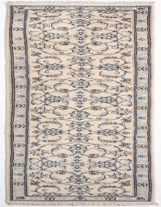 Detail image of 2' 2 x 10' Nain Wool Runner Rug