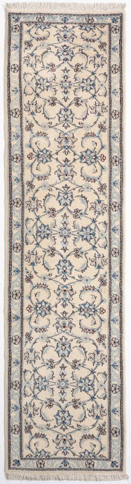 Detail image of 2' 2 x 10' Nain Wool Runner Rug