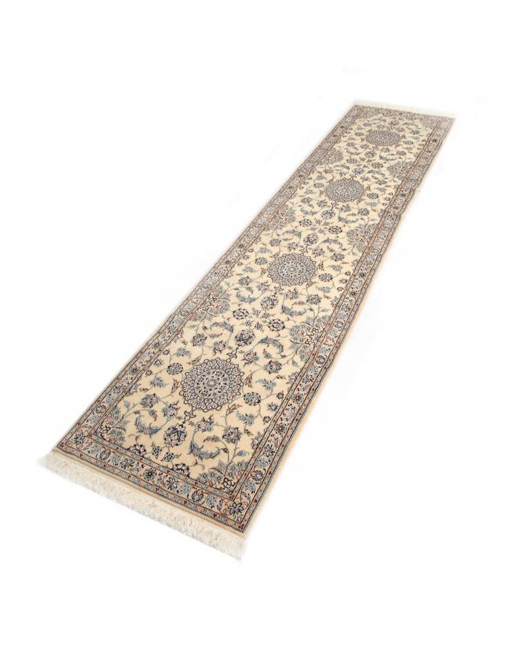 Detail image of 3' 3 x 12' 11 Nain Wool Runner Rug