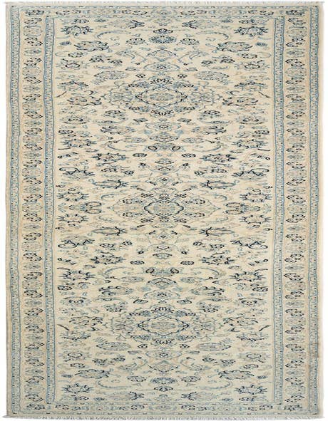 Detail image of 2' 11 x 12' 11 Nain Wool Runner Rug
