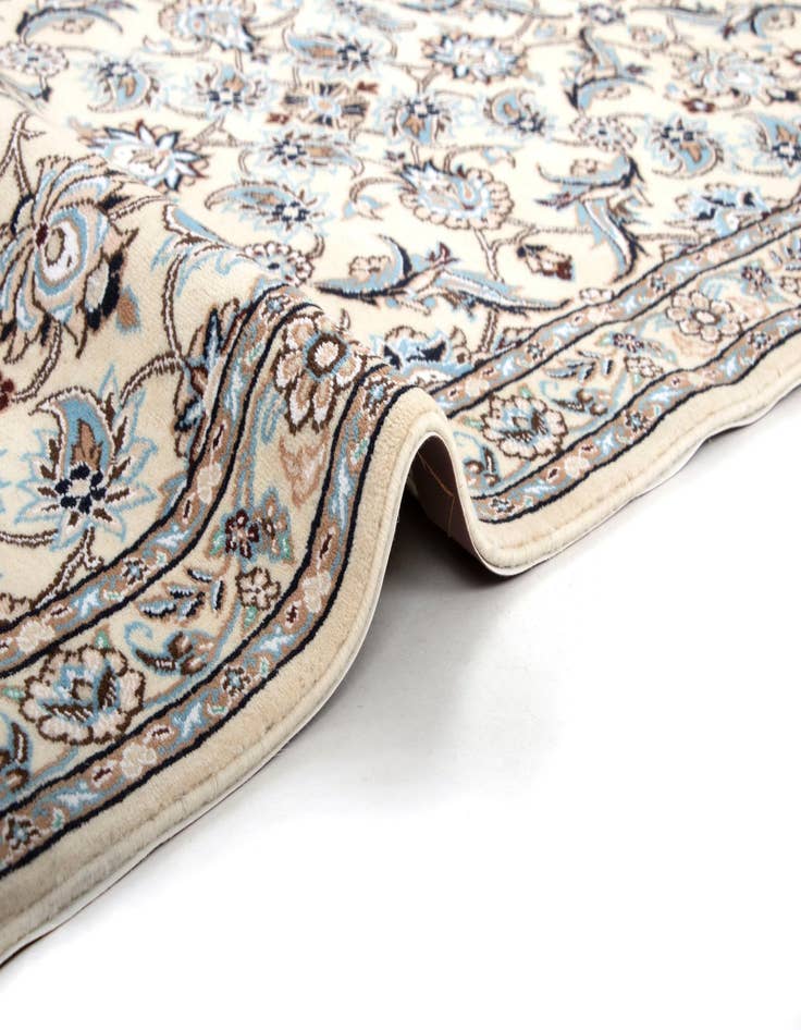 Detail image of 2' 11 x 12' 7  Hand Knotted Nain Persian Wool Runner Rug