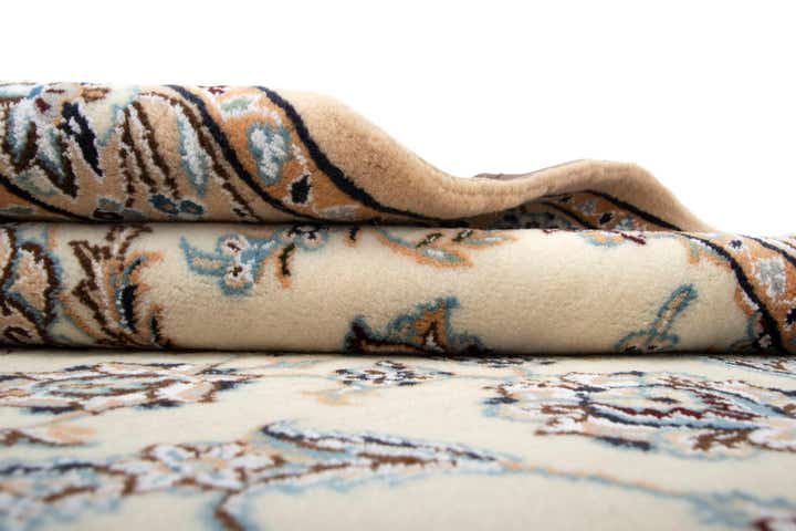 3' 6 x 9' 10 Hand Knotted Nain Persian Wool Runner Rug