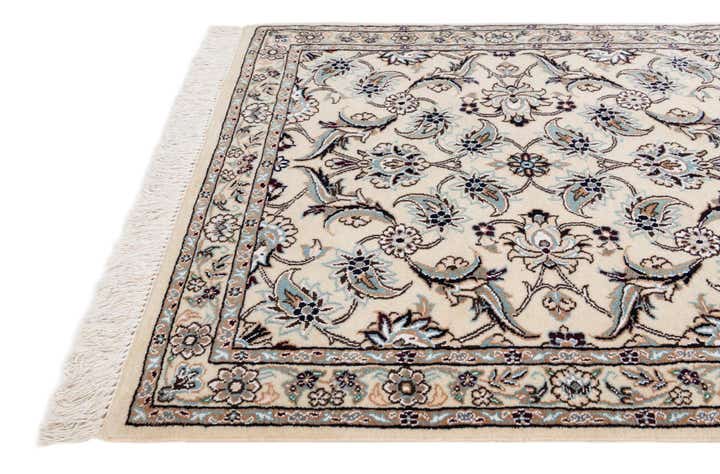 3' x 13' 2 Hand Knotted Nain Persian Runner Rug