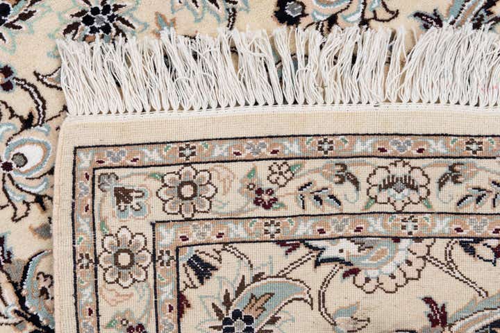 3' x 13' 2 Hand Knotted Nain Persian Runner Rug