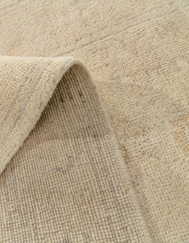 Detail image of 2' 7 x 16' 4  Hand Knotted Oushak Wool Runner Rug