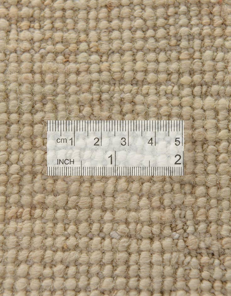 Detail image of 2' 7 x 16' 4  Hand Knotted Oushak Wool Runner Rug