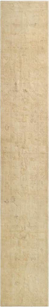 2' 7 x 16' 4 Hand Knotted Oushak Wool Runner Rug