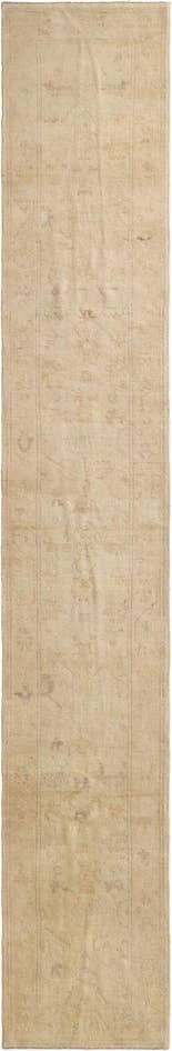 Detail image of 2' 7 x 16' 4 Hand Knotted Oushak Wool Runner Rug