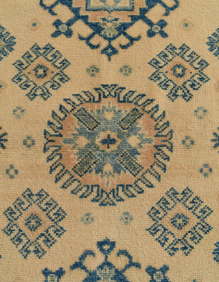 Detail image of 2' 8 x 6' 4  Hand Knotted Oushak Wool Runner Rug