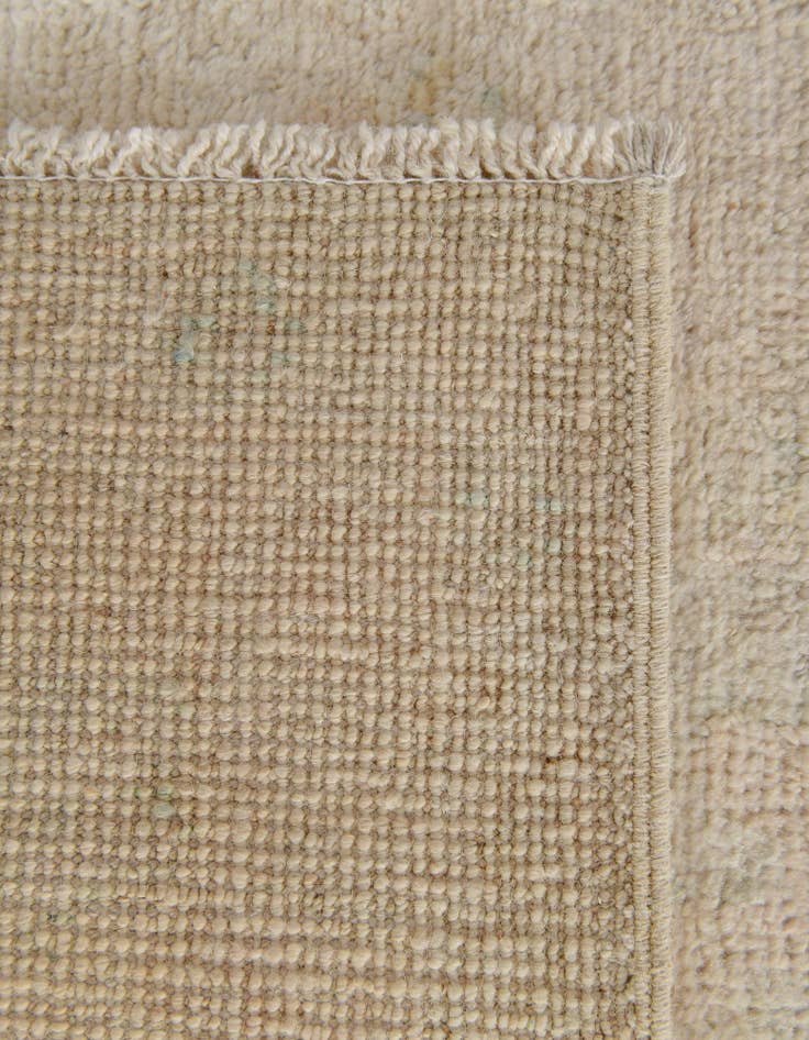 Detail image of 2' 9 x 11' 11 Hand Knotted Oushak Wool Runner Rug