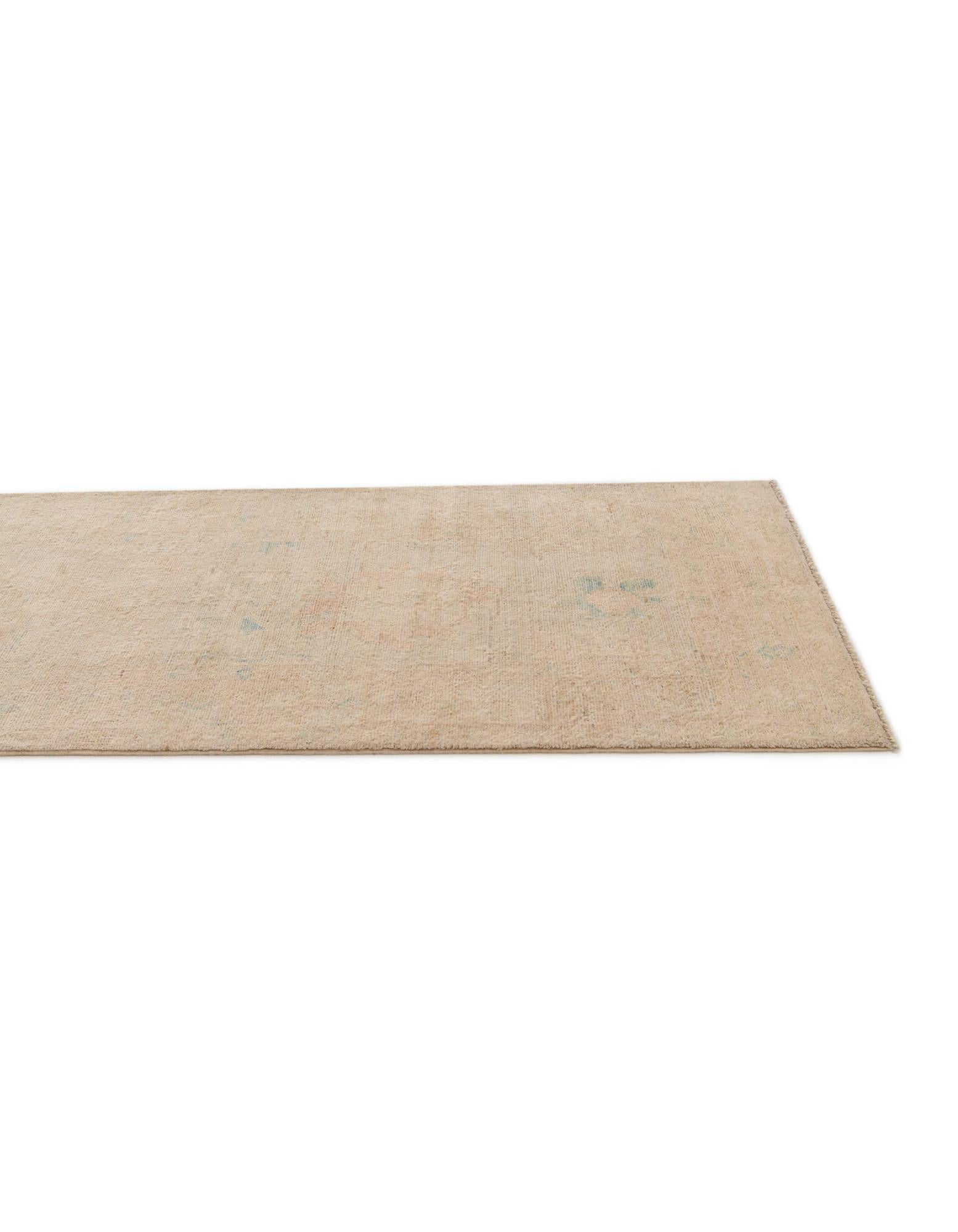 2' 9 x 11' 11 Hand Knotted Oushak Wool Runner Rug