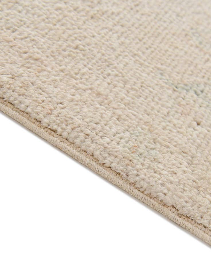 Detail image of 2' 9 x 11' 11  Hand Knotted Oushak Wool Runner Rug