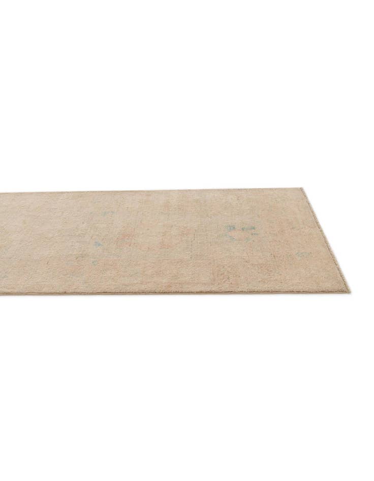 Detail image of 2' 9 x 11' 11 Hand Knotted Oushak Wool Runner Rug