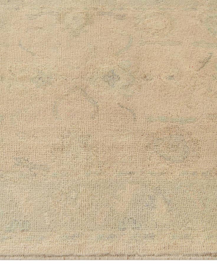 Detail image of 2' 10 x 9' 8  Hand Knotted Oushak Wool Runner Rug