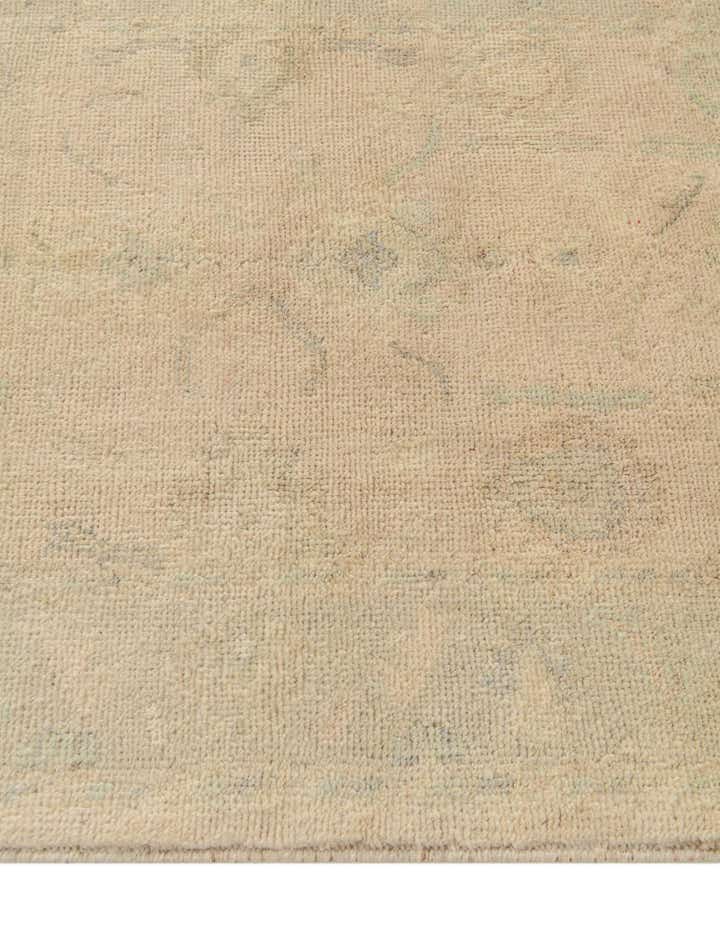 2' 10 x 9' 8 Hand Knotted Oushak Wool Runner Rug