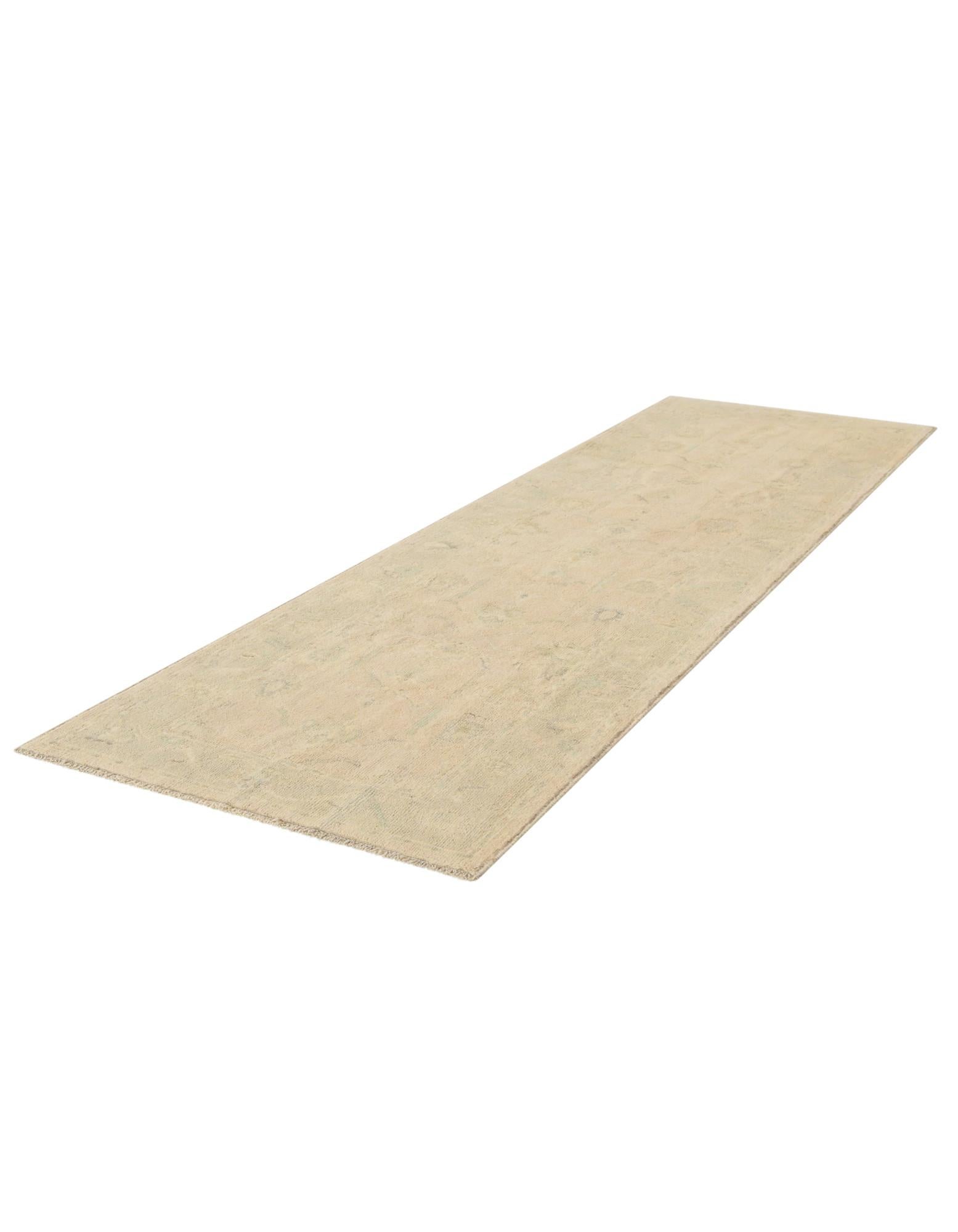2' 10 x 9' 8 Hand Knotted Oushak Wool Runner Rug