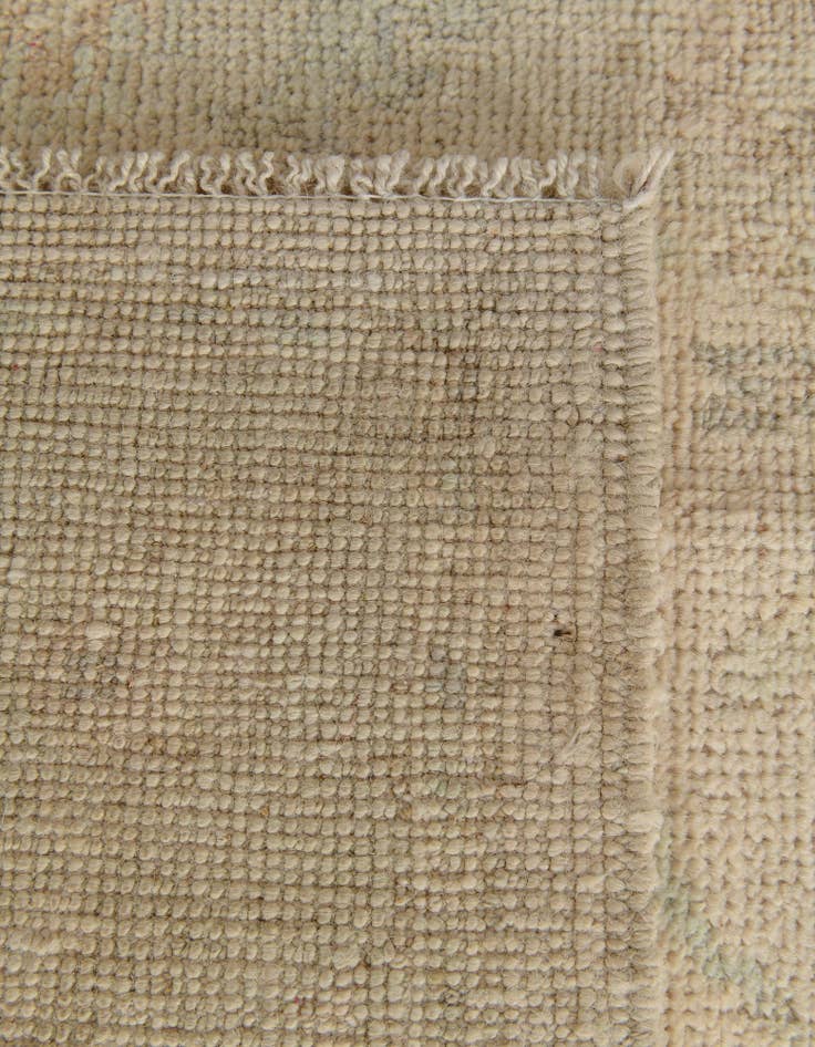 Detail image of 2' 10 x 9' 8  Hand Knotted Oushak Wool Runner Rug